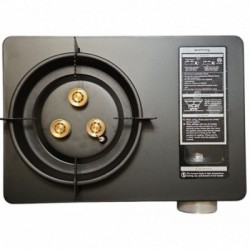 Turistinė dujinė viryklė su magnetinių dujų baliono laikikliu