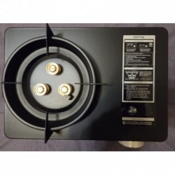 Turistinė dujinė viryklė su magnetinių dujų baliono laikikliu