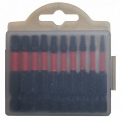 Smūginių magnetinių antgalių Torx rinkinys 10 vnt.