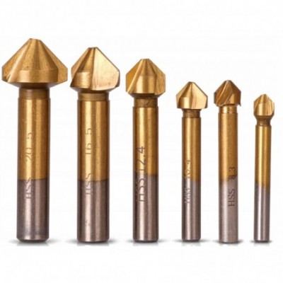 Įgilinimo grąžtų rinkinys 6 vnt., 6,3-20,5mm