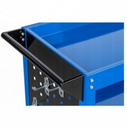 Įrankių vežimėlis, 3 lentynos, 12 kabliukų