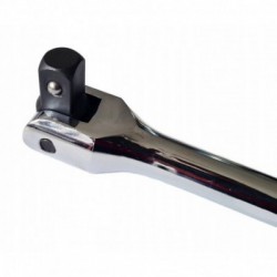 Rankena su vartomų šarnyru  1/2”, 450 mm, guminė rankena