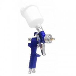 HVLP dažų purškimo pistoletas 0,8 mm, 125 ml.