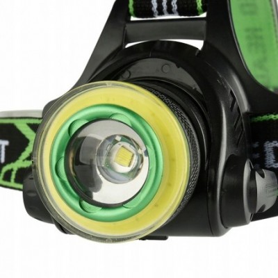 Prožektorius ant galvos, CREE XML-T6 šviesos diodas, ultavioletine šviesa