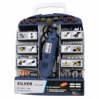 Mini daugiafunkcis šlifuoklis su priedais 300vnt.