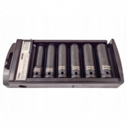 Ilgų smūginių galvučių rinkinys 10-21 mm, 6 vnt.