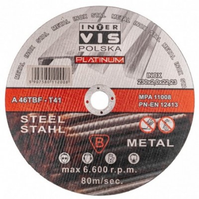 Pjovimo diskeliai 230*2,0*22,23mm