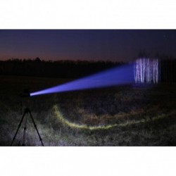 Labai galingas prožektorius ant galvos, P90 šviesos diodas, ZOOM, 3x baterijos