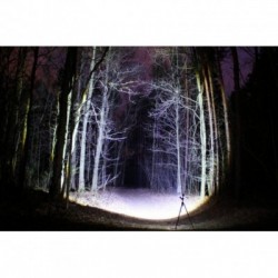 Labai galingas prožektorius ant galvos, P90 šviesos diodas, ZOOM, 3x baterijos