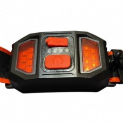 Galingas 3W COB juostelė prožektorius ant galvos