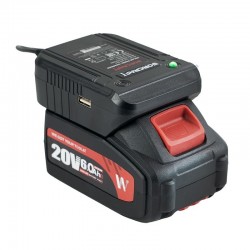 Daugiafunkcinis saulės panelės įkroviklis WORCRAFT akumuliatoriams 50W