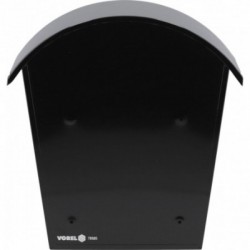 Pašto dėžutė 380x320x105 mm, JUODA