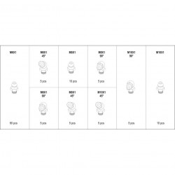 Tepimo taškų rinkinys 110vnt.