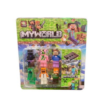 LEGO Minecraft žmogeliukų...