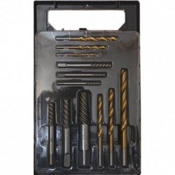 Universalus varžtų ir smeigių ištraukimo rinkinys 12 vnt. 