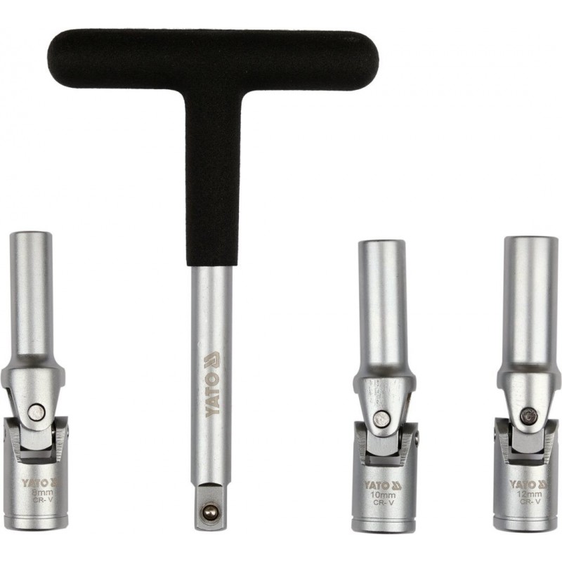 Kaitinimo žvakėms aptarnauti raktų rinkinys 4 vnt.