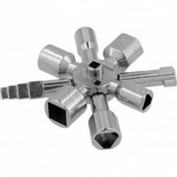 Universalus 10 viename elektros spintelės raktas