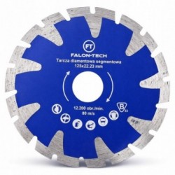 Segmentuotas deimantinis diskas 125 mm