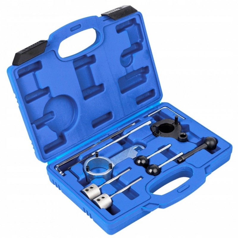 Variklio fiksavimo įrankis VW AUDI SKODA 1.4 1.6 2.0 TDI CR - 11 dalių rinkinys