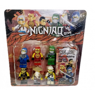 LEGO Ninjago žmogeliukų -...