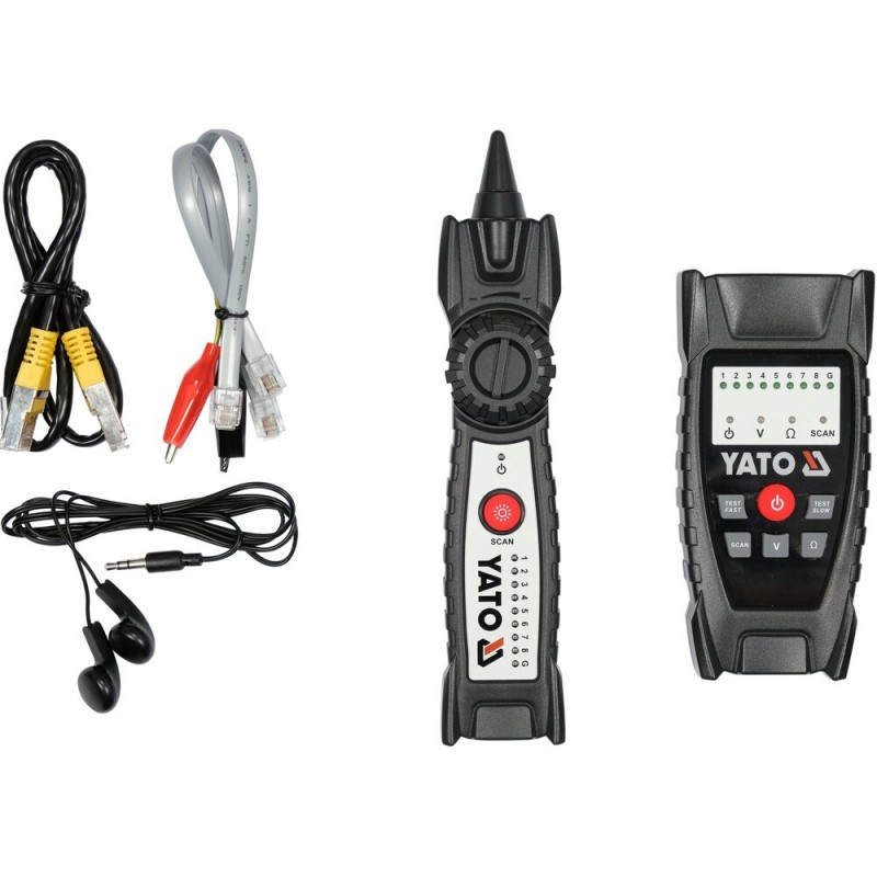 Laidų testeris ir ieškiklis | RJ11 RJ45