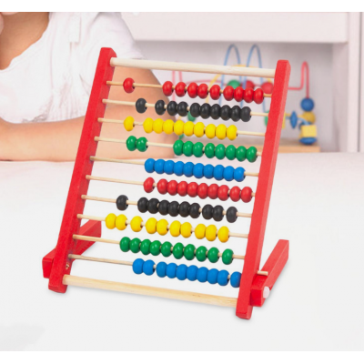 Medinė, spalvota...