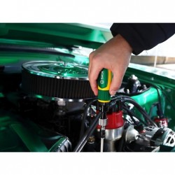 1/ 4" Dinometrinio atsuktuvo 1-6Nm ir keičiamų antgalių rinkinys plok.,PZ,PH,torx 33vnt.