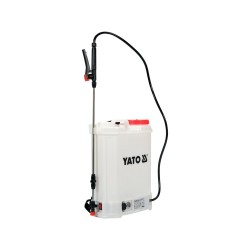 Slėginis purkštuvas su bakeliu ir saulės panele 16l 12V 8000mAh