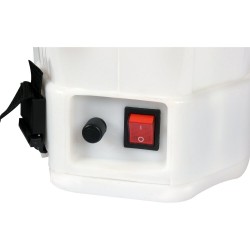 Slėginis purkštuvas su bakeliu ir saulės panele 16l 12V 8000mAh