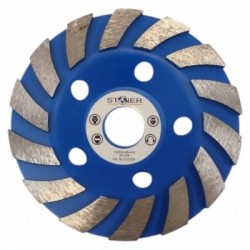 Profesionalus deimantinis šlifavimo diskas betonui 125mm, 22.2mm, TURBO