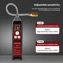 Dujų nuotėkio detektorius