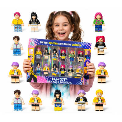 LEGO stiliaus K-Pop demon...