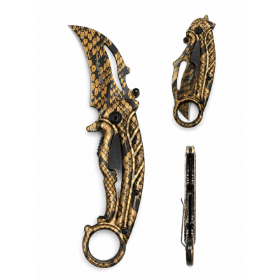 Sulankstomas karambit...