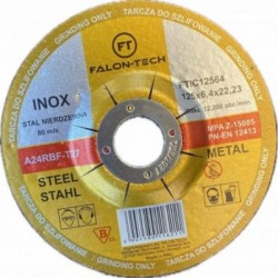 Pjovimo/šlifavimo diskelis metalui 125*6,4*22,23mm