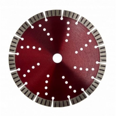 Segmentuotas deimantinis diskas granitui, klinkeriui, plytelėms 230 mm
