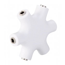 AUX 3,5mm šakotuvas 6X3,5mm