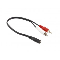 Perėjimas 3.5mm - RCA