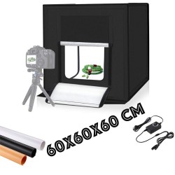 Profesionali Foto Dėžė Su LED Apšvietimu 60 CM. Profesionali Foto Dėžė Su LED Apšvietimu 60 CM.