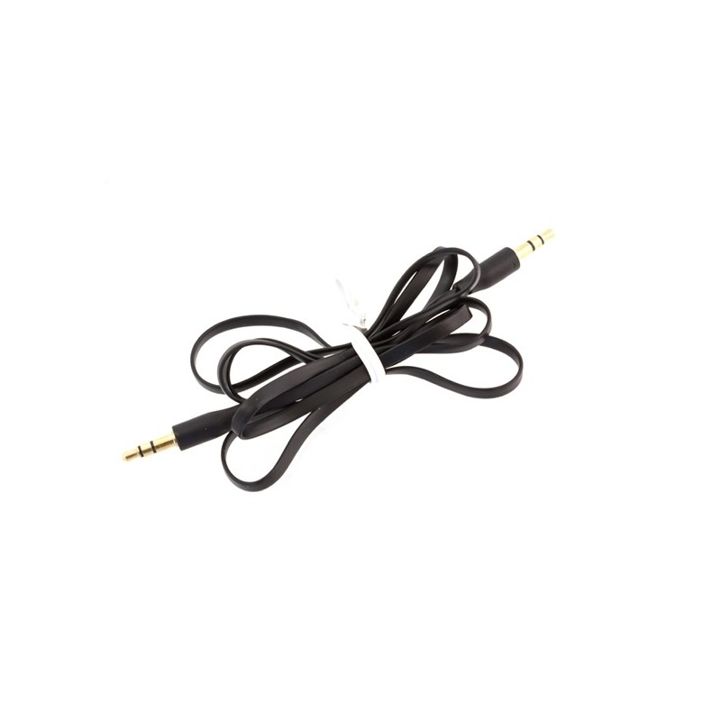 AUX laidas 3.5MM 1M - Juoda
