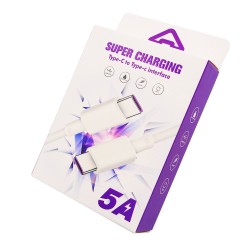TYPE-C -TYPE-C 5A Laidas 1M