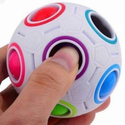 Kamuoliukas galvosūkis "Puzzle Magic Rainbow Ball"