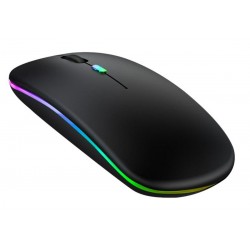 Belaidė pelė su RGB LED apšvietimu.