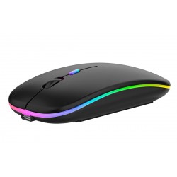 Belaidė pelė su RGB LED apšvietimu.