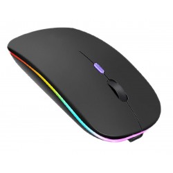 Belaidė pelė su RGB LED apšvietimu.