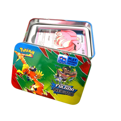 Pokemon kortos metalinėje...