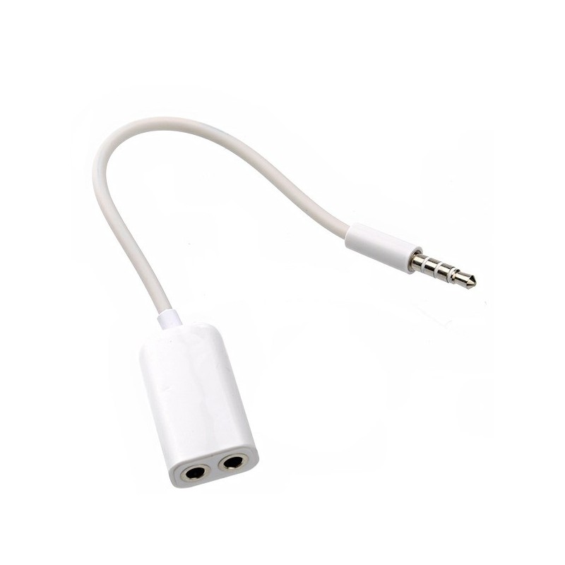 Šakotuvas "1X to 2X aux 3.5mm"