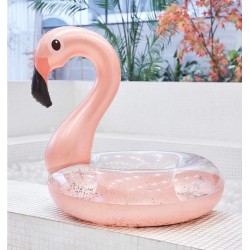 Plaukimo ratas su blizgučiais "Flamingas"