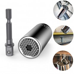 7-19mm Universali Galvutė + raktas