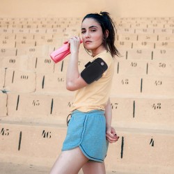 Rankos piniginė - telefono dėklas sportui - Oranžinė Rankos piniginė - telefono dėklas sportui - Oranžinė