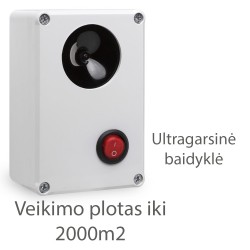 Profesionali Ultragarsinė Baidyklė 2000m2 Profesionali Ultragarsinė Baidyklė 2000m2